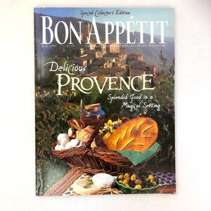 Bon Appetit Provence Special Collector's Edition May 1999 Vol 44 No 5 Recipes